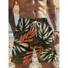 Fashion Men's Loose Beach Pants 3D Casual Color Printing Casual Beach Pants