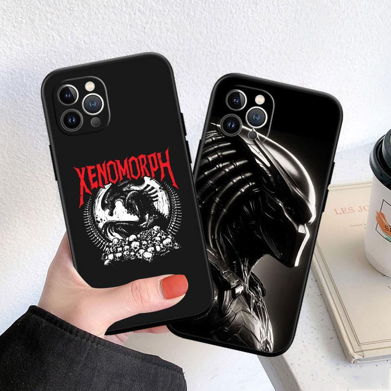 BF6 Aliens vs Predator Xenomorph Soft Shell Phone Case for OPPO A3 Pro A72 A74 A76 A77 A77S A78 A79 A94 A95 A18 A40M A58