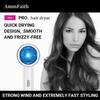 High-Speed Hair Dryer with Blue Light for Salon and Home Use