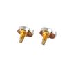 2Pcs Electric Guitar Pots Short Shaft Guitar Potentiometers A500K/B500K Linear Taper Guitar Potentiometer Enduring