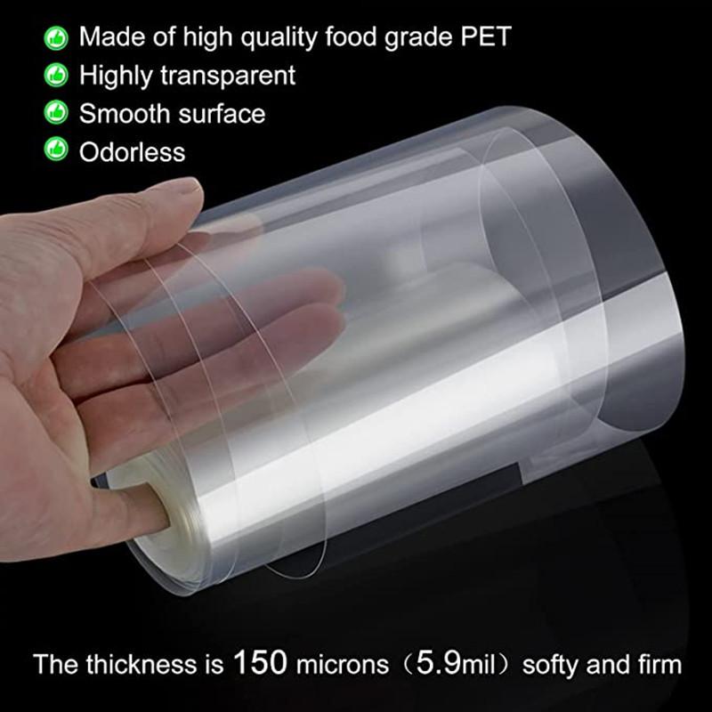 Folie de acetat pentru ustensile de copt de bucătărie, pentru decor de tort, folie transparentă pentru înconjurarea tortului, foi de mousse pentru tort, marginea înconjurătoare, guler pentru tort DIY