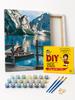 Paint by Numbers with Frame Pictures for Painting - Mountain View 40x50