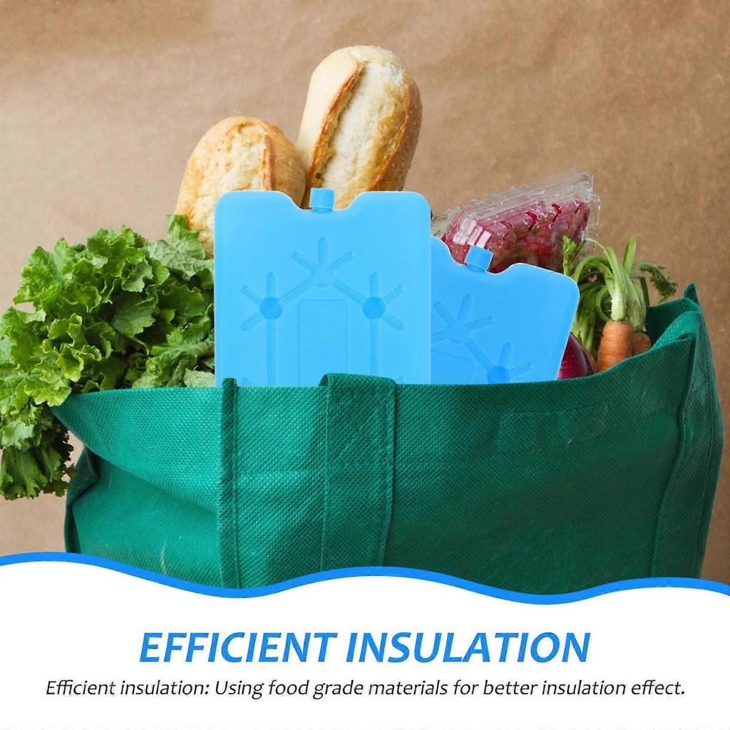 Lunch Box Ice Packs for Cooling with 4Pcs Reusable Freezer Packs