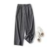 Spring 2025 Women's Versatile Wool Straight-Leg Commuter Pants
