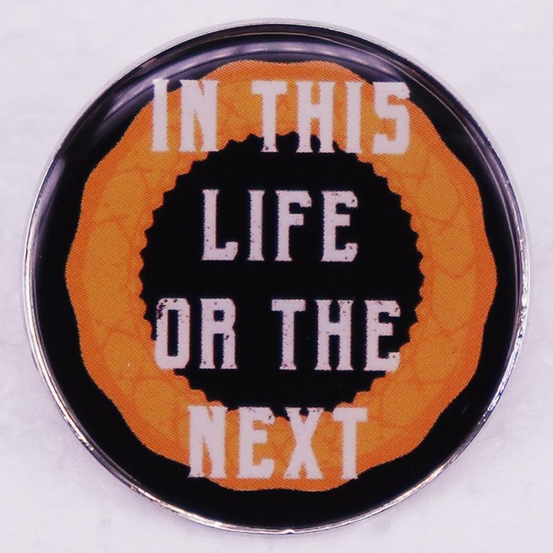 Next Life Brooch and English Badge Accessory