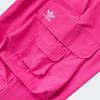 Adidas Originals Cargo Pants Solid Color Logo Loose Mid Waist Long Breathable Sports Work Pants Men Pants Pink JG3951