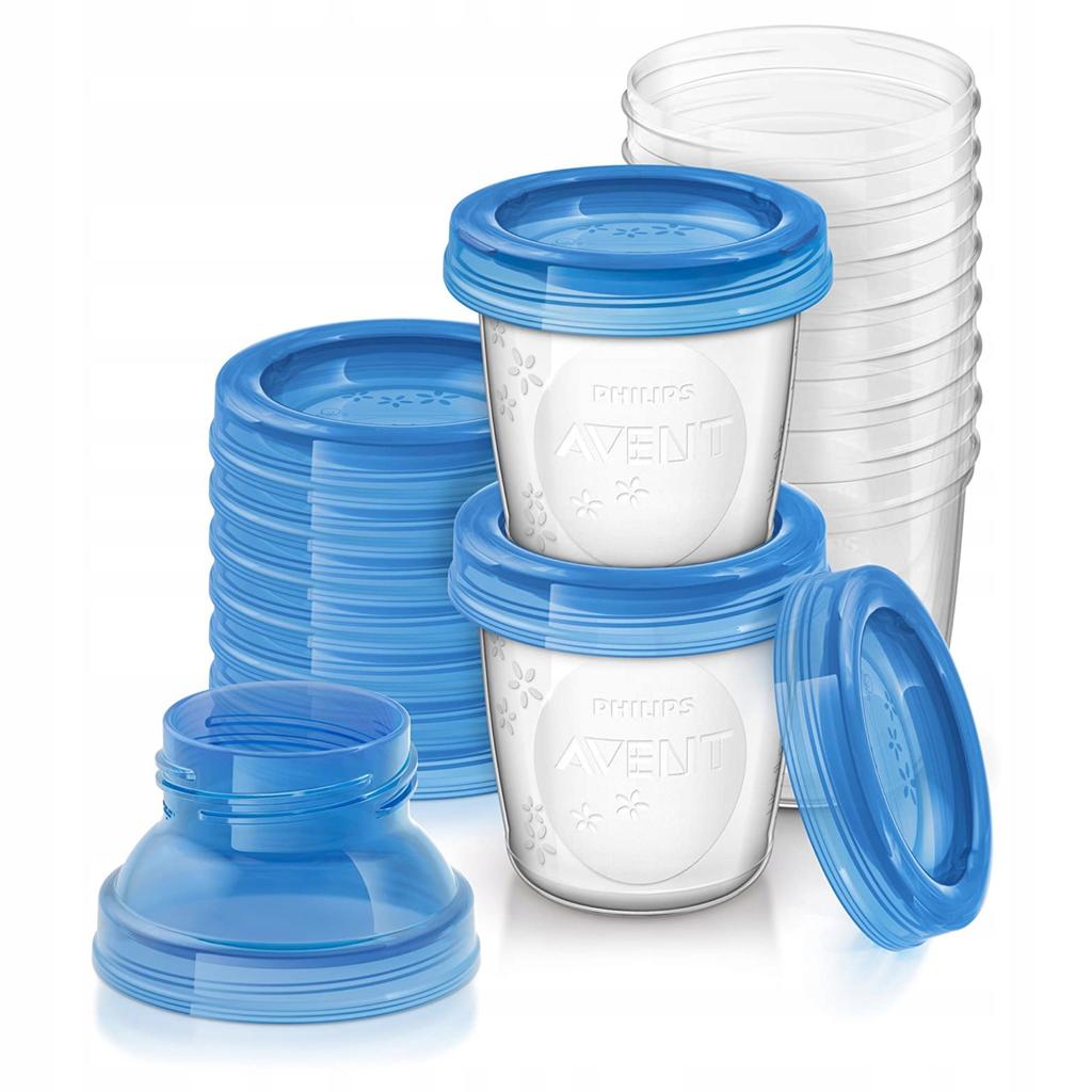 Philips Avent Via Scf618/10 Breast Milk Container 10X180 1 Pc