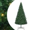 Christmas Tree with Decorative Lights Green 400 Cm PVC