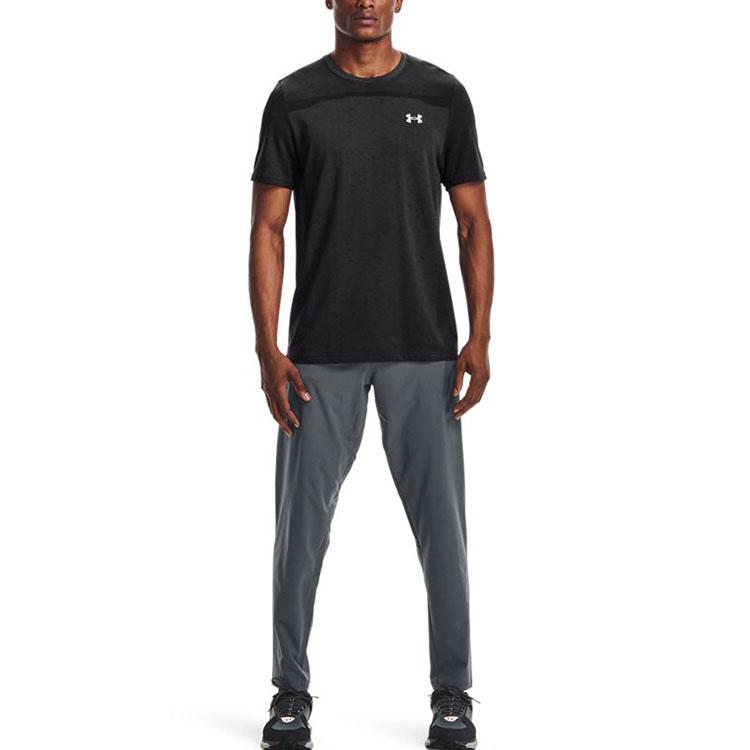 Under Armour Woven Training Running Pants Men Bottoms Gray 1366214-012