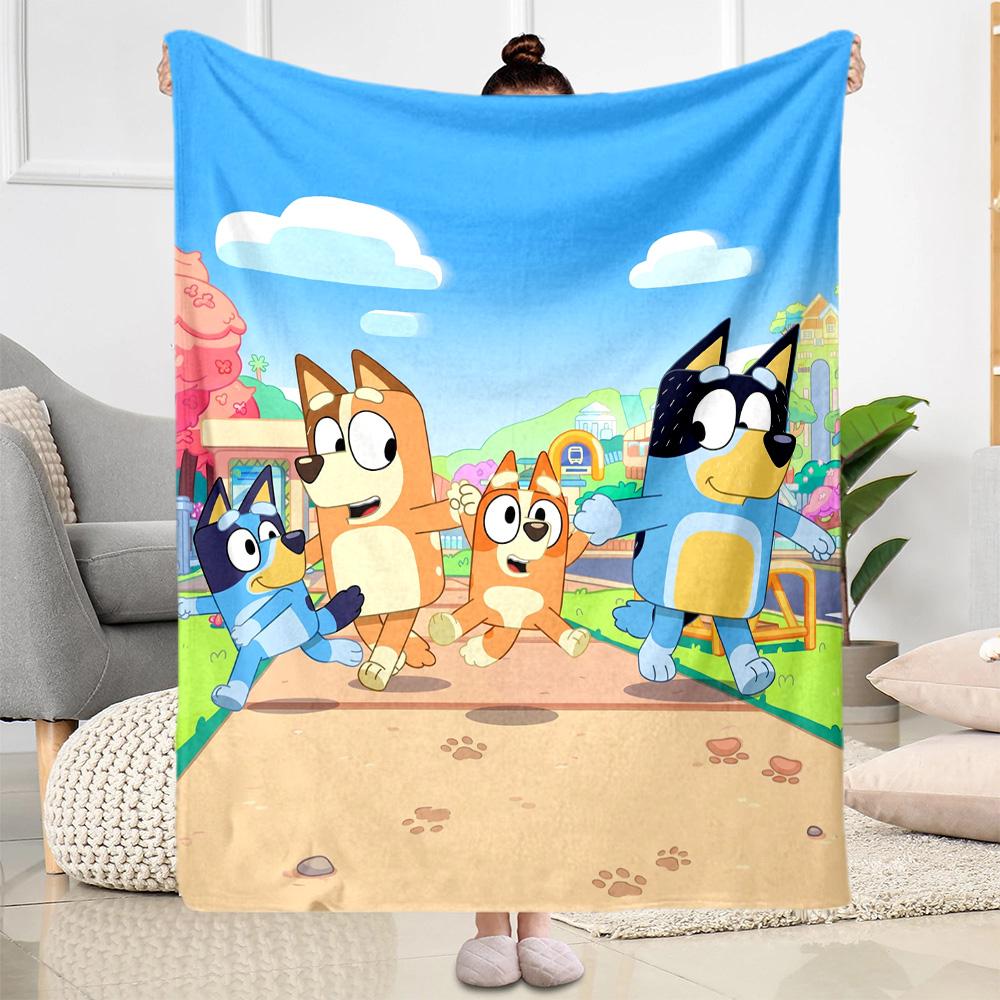 Happy Christmas Celebration Blanket Ultra-Soft Perfect for Sofa Livingroom Couch for All Seasons Modern Perfect Gift for Relatives and Friends