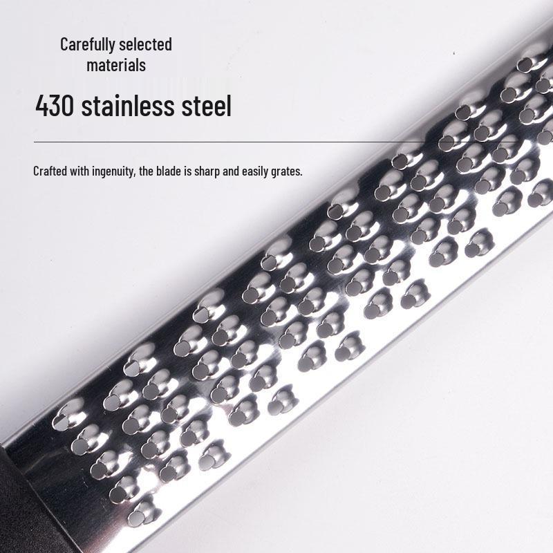 Multi-Functional Stainless Steel Cheese, Lemon Grater & Slicer for Kitchen Baking