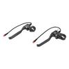 S866 One Pair Electric Scooter Brake Lever Aluminium Alloy Antiskid Electric Scooter Brake Grips for Replacement