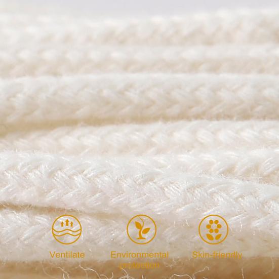 Water Bottle Handle Strap Handmade Flower 16-40oz Tumbler Silicone Safety Ring Cotton Rope Flower Sling Holder Carrier Lanyard Cup Accessories