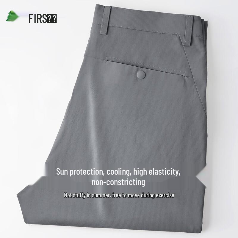 FIRS Men s UPF50+ UV Protection Lightweight Straight-Leg Casual Pants 35