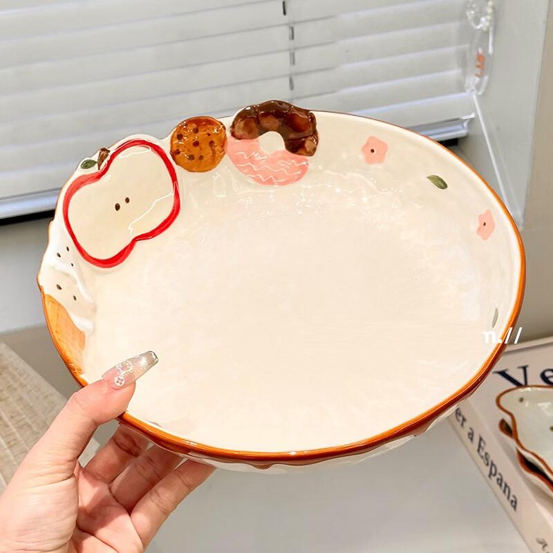 

Wu Tuo Sweetheart 8.7-inch Deep Porcelain Plate