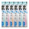 Kao Pyuora Toothbrush Compact Slim Regular Bulk Purchase (x6)