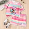 Gabby Dollhouses Set Vestiti Estivi per Bambini Bambine Tenuta T-shirt a Maniche Corte + Pantaloncini con Elastico 2 Pezzi