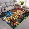Game Archer Mage Character Print Area Rug Dark Blue Background Floor Carpet Game Fans Living Room Bedroom Home Decor Mat