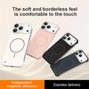 Ultra Thin Matte PC For Magsafe Frameless Magnetic Phone Case For iPhone 16 17 Pro Max Air 16E 14 1513 12 Wireless Charge Cover