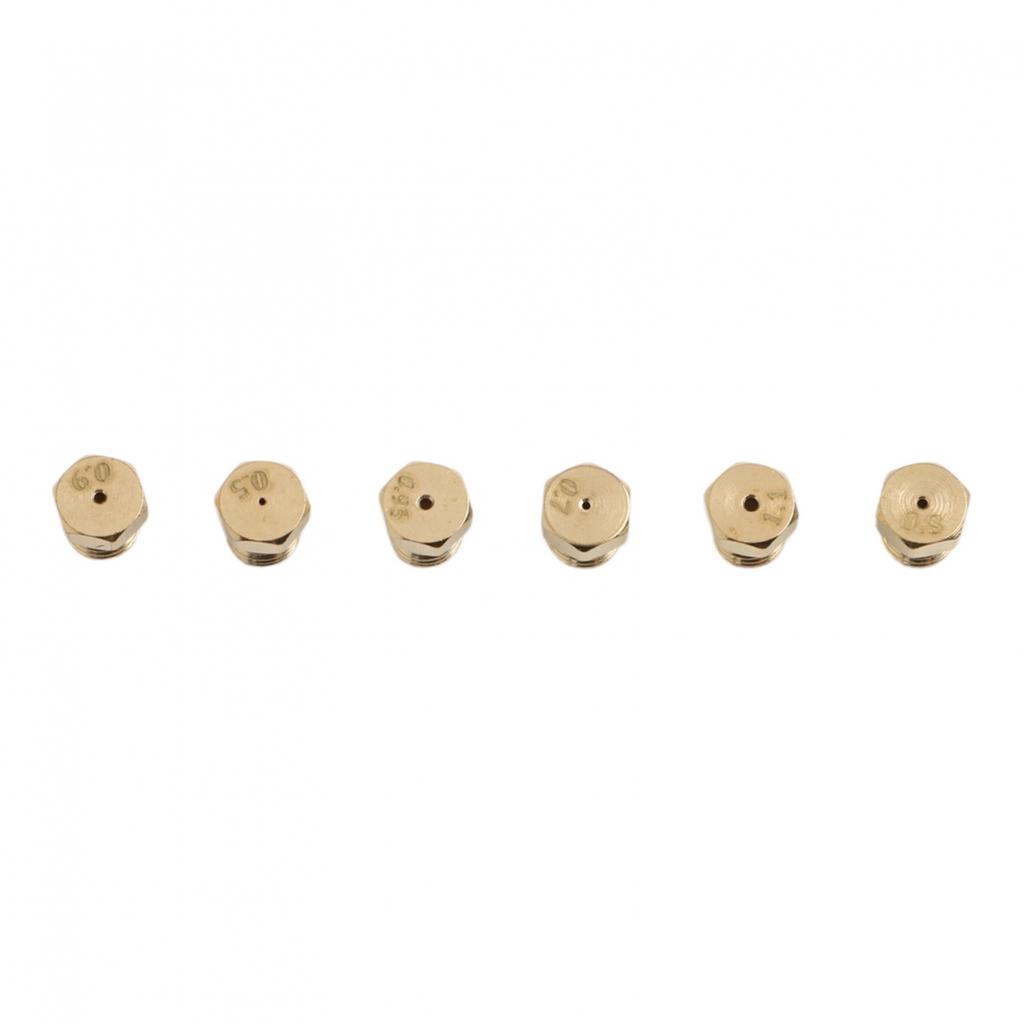 Natural Gas Conversion Gas Stove Nozzle Kit Brass Orifice Kit