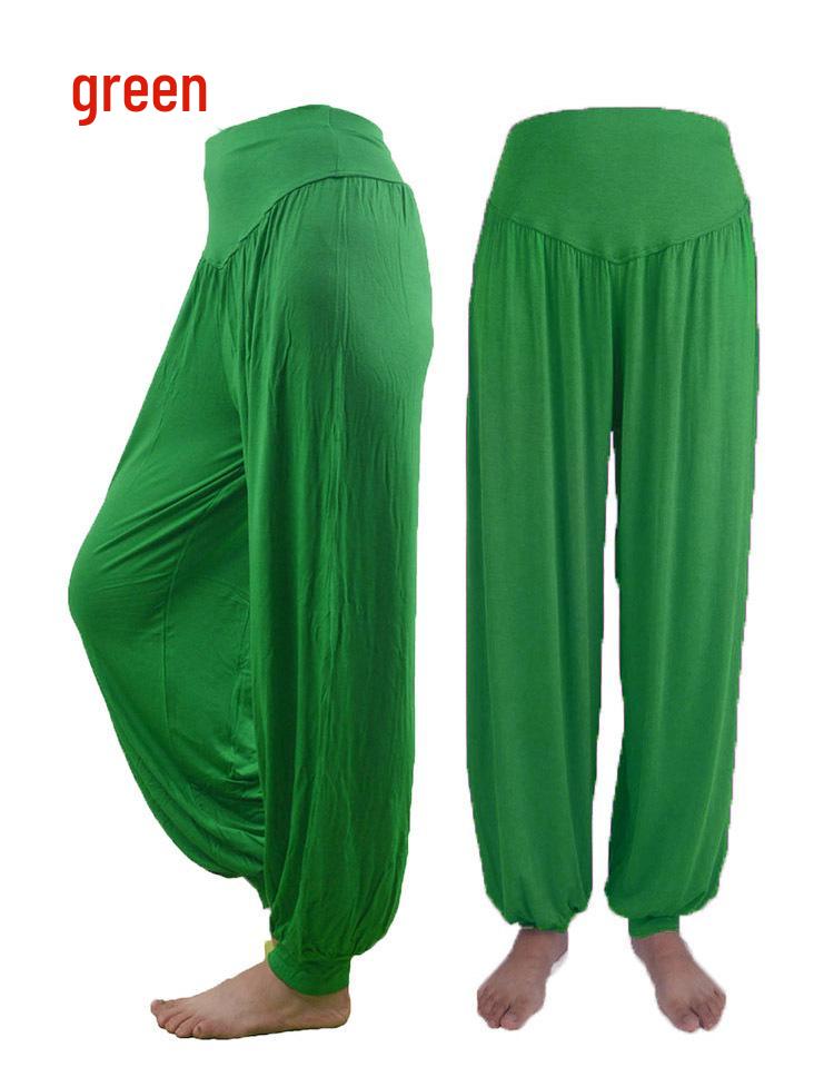 Yi Wu Manchet Lantaarn Tai Chi en Yoga Broek - Grote Maat Modaal Kleding