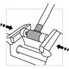 PB SWISS TOOLS Nylon Hammer Replacement Head 300A-3 (Flat)
