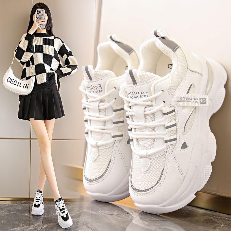 Petite Platform Sneakers for Women - Height-Boosting Casual Shoes in Extra Small Sizes