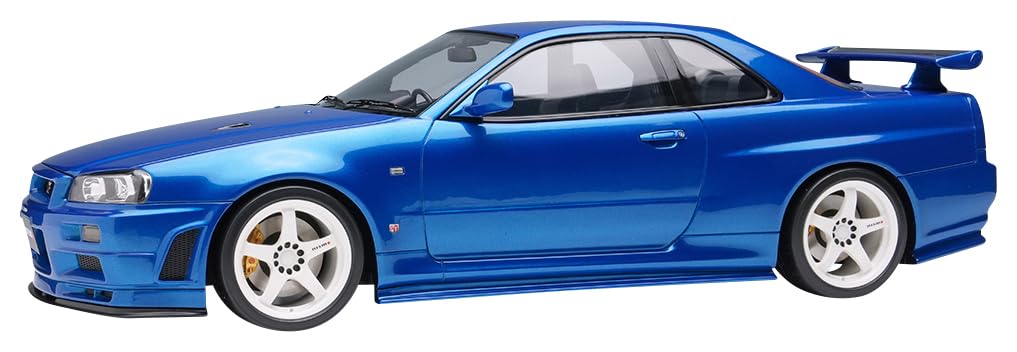 

Makeup EIDOLON Scale Nissan Skyline NISMO 2004 Bayside Blue Finished Model EML136A 1/18 GT-R (BNR34 S-tune Version)