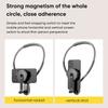 SCS-NH001 Magnetic Neck Holder with Phone Clip,1/4 Adapter for Action Camera,Phone,Hands Free Neck Mount