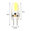 GY6.35 LED Light Bulb, 3W   12V COB Light Replacement for Halogen Bulbs with 360 Degree Beam Angle,   Life for Home and   Shops