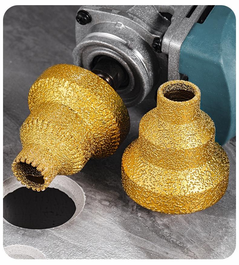 M10 Diamant-Fase-Fräser-Bits Lochsäge Fräsen Fliesenschneider Marmor Beton Reibahle Mauerwerk Bohrkronen Bauwerkzeuge