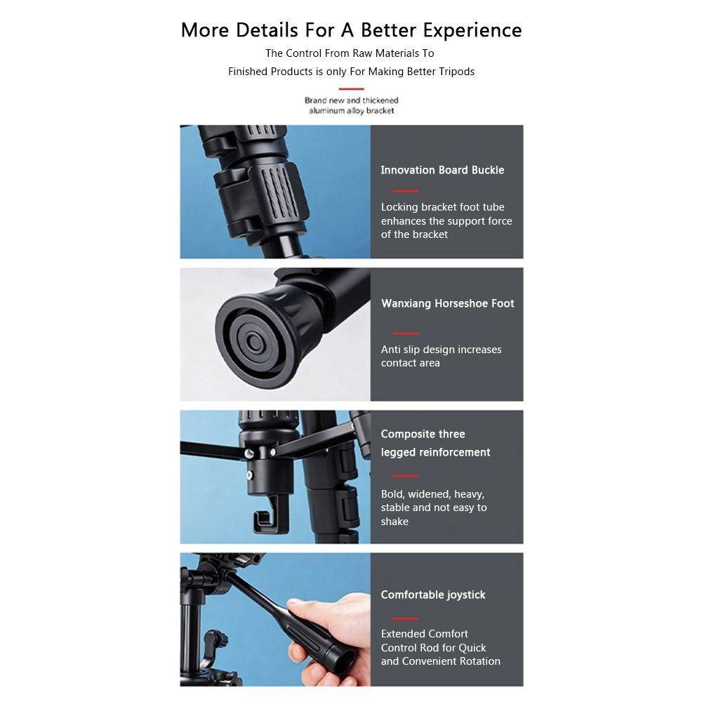 Telescopic Tripod Stand Aluminum Alloy Aluminum Alloy Stand Phone Holder  Phone Shooting