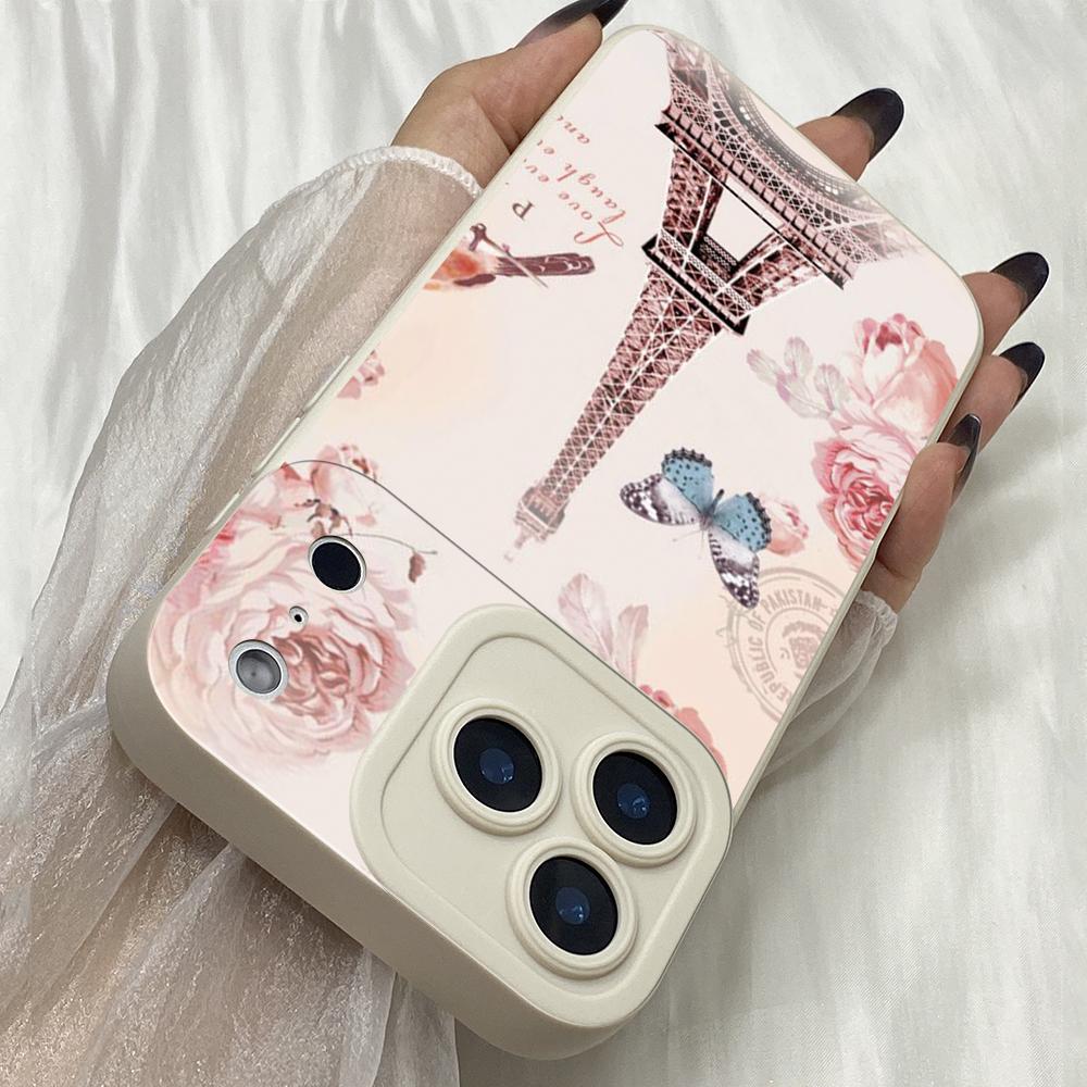 M564 Art Love London Paris Eiffel Angel Eyes Soft Phone Cases for iPhone Samsung Galaxy Xiaomi Rdemi Huawei Honor Infinix Realme OPPO Vivo All Model
