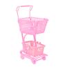 1/12 Dollhouse Mini Shopping Cart Supermarket Shopping Basket Model Dollhouse Supermarket Decoration Accessory Pretend Play Toy