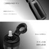 Titanium bottle lightweightinsulated pure outdoor cycling fitness climbing sports large capacity durable non-slip portable XRKG (500ml black)