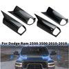 För Dodge Ram 2500 3500 2010-2018 Bil Backspegel Sidobackspegelskydd Vingkåpa Exteriör Dörrskal Trim Med Blinkers ABS Kol