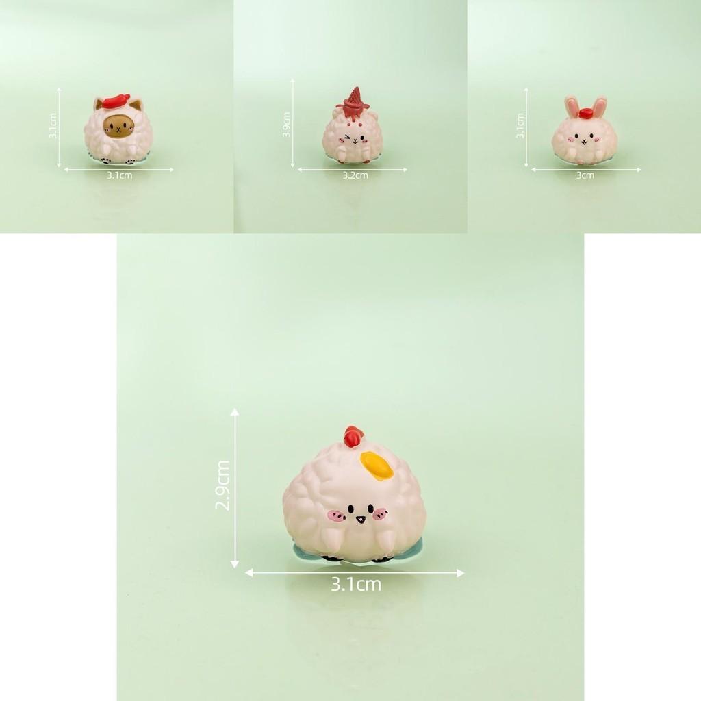 Charming Resin Dumpling Pig Figurines Perfect For Diy Decoration And Gifts