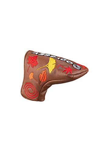 

Odyssey Putter Headcover F Blade Fall BRW 23 (Putter Blade Type) Brown Men s