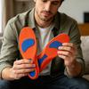 1 Pair Men Women Steppers Insoles Shock Absorption Memory Foam Shoes Inserts Soft Anti-Fatigue Pain Relief Arch Support 4D Cloud Cushioning Insoles