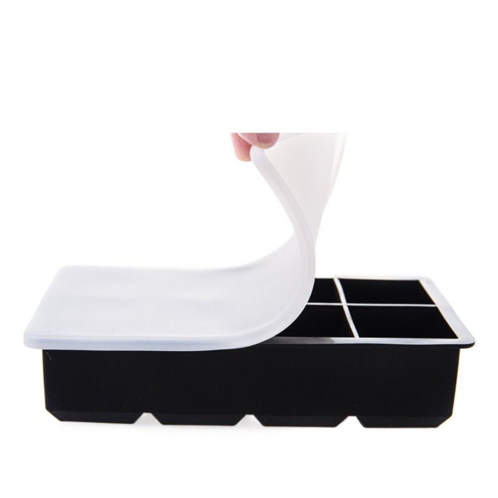 4/6/8/12 Grids Ice Cube Maker Silicone Square Ice Mold Multifunctional Large  Ice Cube Tray  Bar