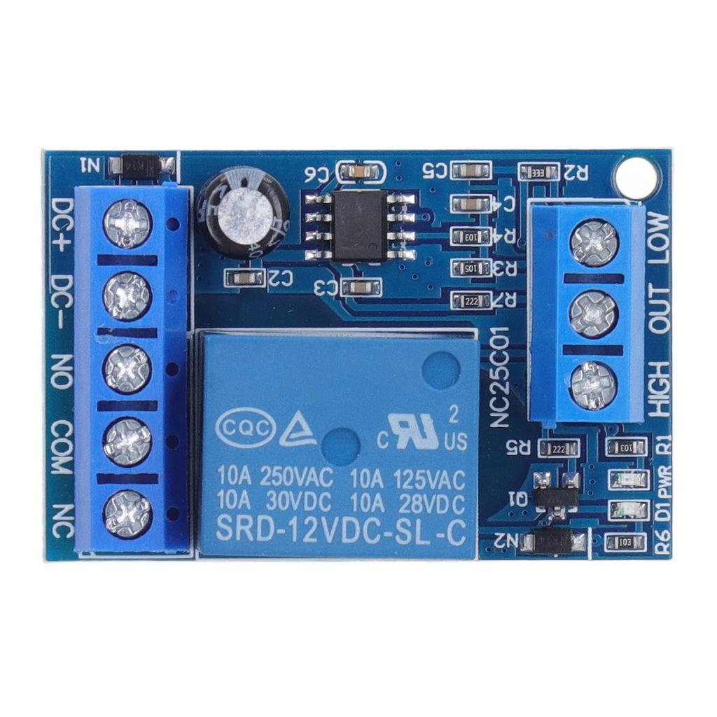 Water Level Controller Module Automatic Liquid Level Sensor Relay Board DC 12V for Pump