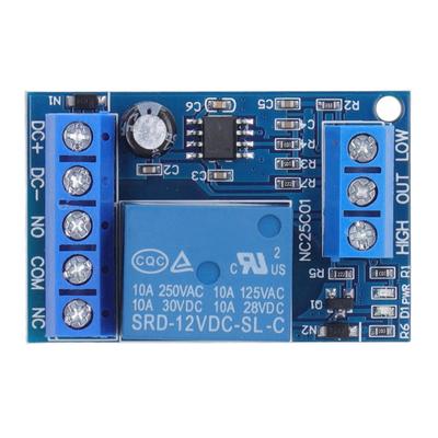 Water Level Controller Module Automatic Liquid Level Sensor Relay Board DC 12V for Pump