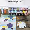 Art Supplies Holder for Watercolor Paints And Dyes Stand