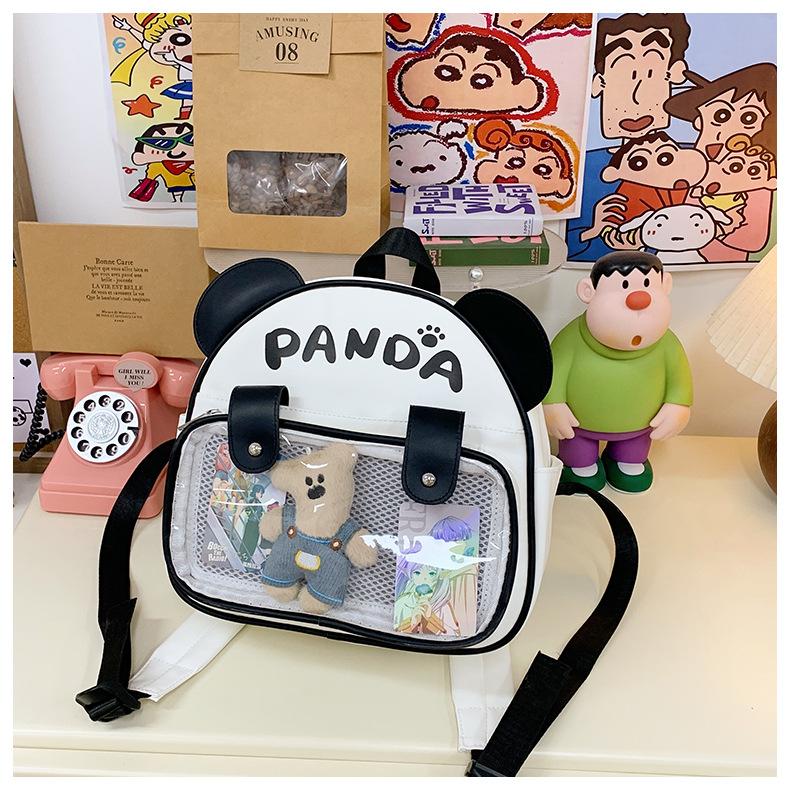 Pu original niche design cute puppy puppy pain bag student going out portable backpack children's schoolbag female