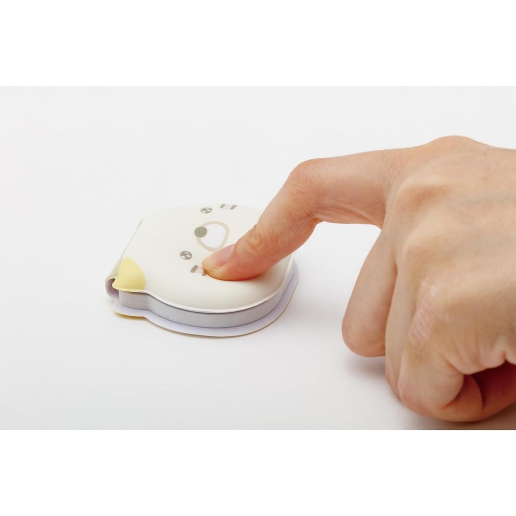 Sumikkogurashi Plump Face Sticky H50 x W60 x D10mm San-X Notes, Cat, MH28803,