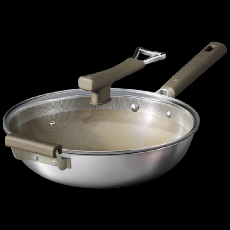 Chui Da Huang 34cm Titanium Non-Stick Wok