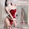 Domila Christmas Outfit Sexy Lingerie Bunny Uniform Seduction Sexy Cosplay Hot Pajama Set