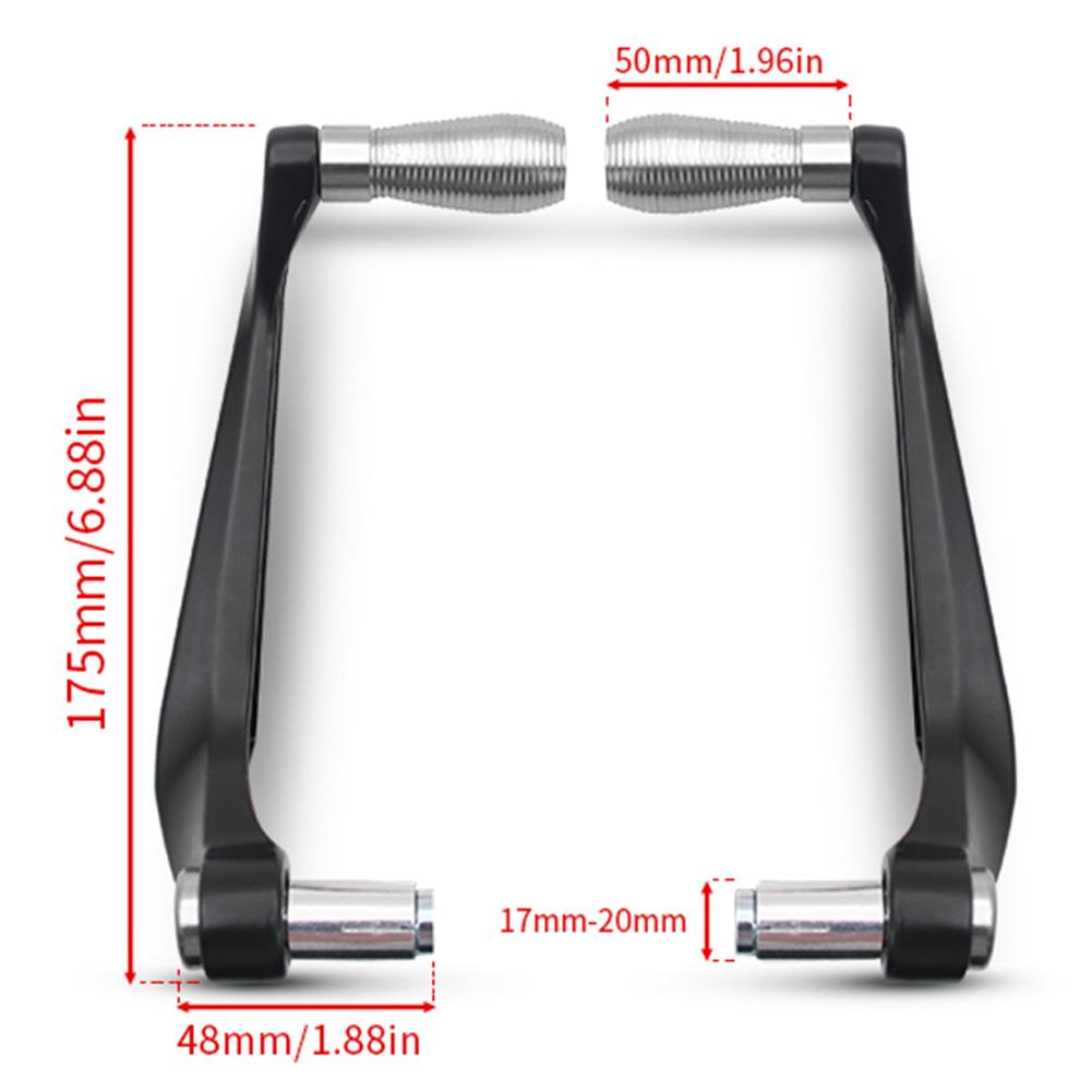 1 pár univerzálních CNC hliníkových brzdových spojkových pák pro motocykly s 7/8 palcovými řídítky upraveno