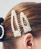 Dana Burton Pearl Cluster Snap Clip