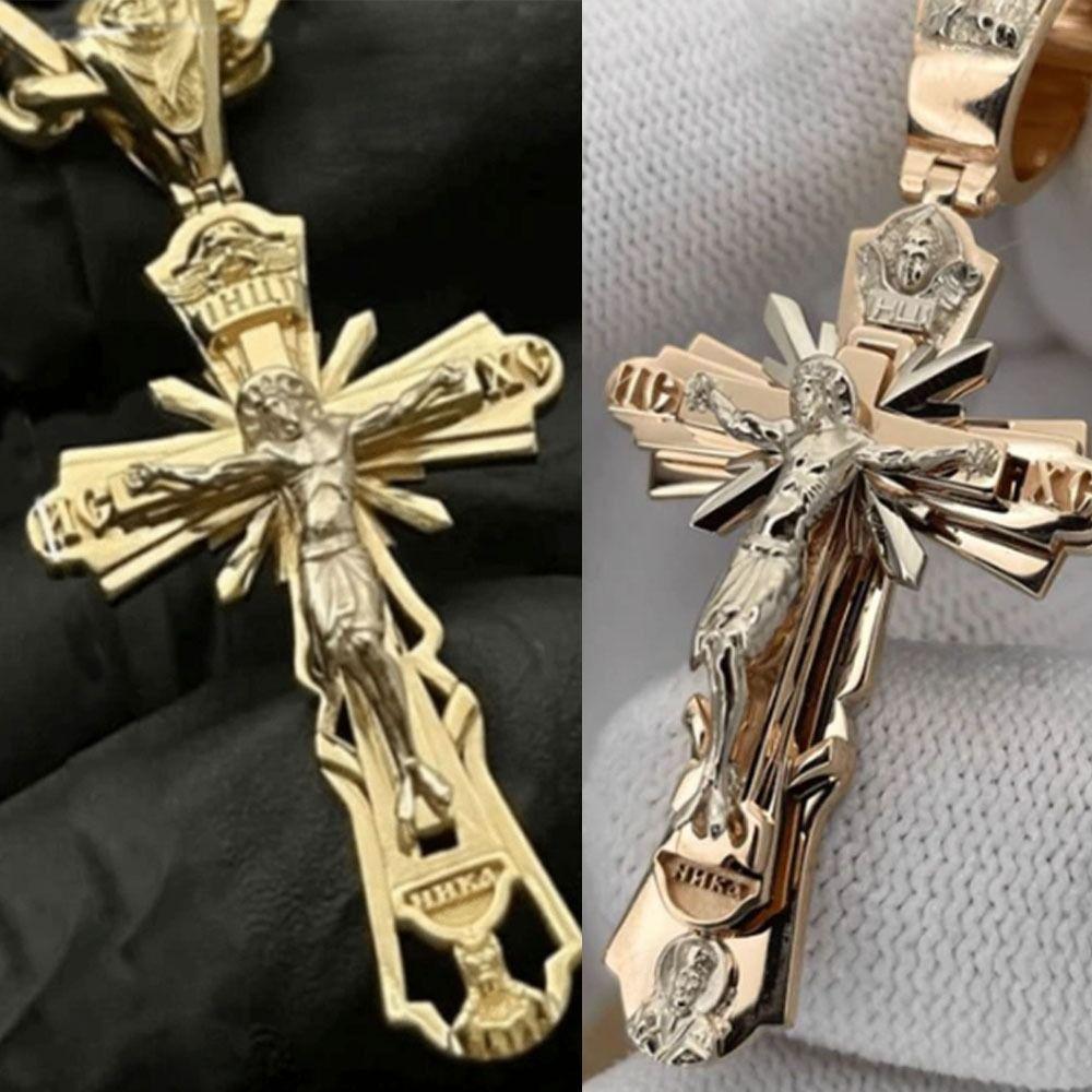 Jewelry Accessories Pendant Necklace Personalized Chain Necklace Creative Gift Cross Necklace